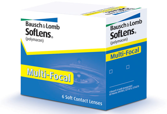 Μηνιαίοι Φακοί Επαφής Bausch & Lomb SofLens MULTI-FOCAL (6 Φακοί)