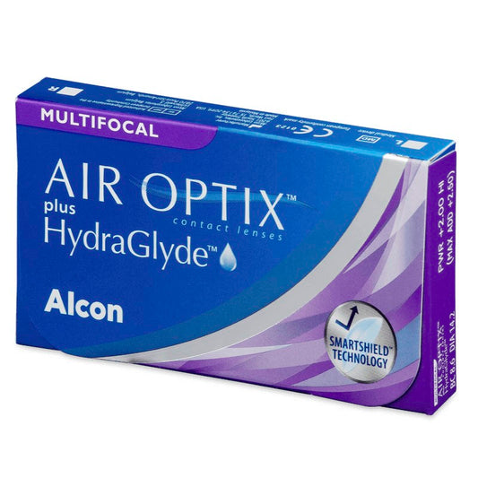 Μηνιαίοι Φακοί Επαφής Alcon Air Optix Plus HydraGlyde MULTIFOCAL (3 Φακοί)