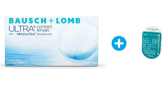 Μηνιαίοι Φακοί Επαφής Bausch & Lomb Ultra (3+1 Φακοί)