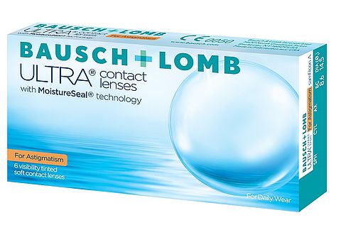 Μηνιαίοι Φακοί Επαφής Bausch & Lomb Ultra Μυωπίας με Αστιγματισμό (6 Φακοί)