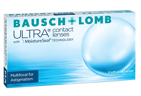 Μηνιαίοι Φακοί Επαφής Bausch & Lomb Ultra MULTIFOCAL FOR ASTIGMATISM (6 Φακοί)