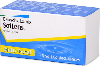 Μηνιαίοι Φακοί Επαφής Bausch & Lomb SofLens MULTI-FOCAL (3 Φακοί)